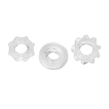 California Exotics - Reversible Cock Ring Set (Clear) CE1807 CherryAffairs