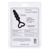 California Exotics - Silicone Love Probe Anal Beads (Black) CE1722 CherryAffairs