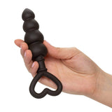 California Exotics - Silicone Love Probe Anal Beads (Black) CE1722 CherryAffairs