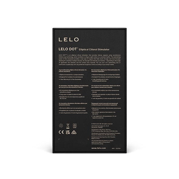 LELO - Dot External Clitoral Pinpoint Vibrator    Clit Massager (Vibration) Rechargeable
