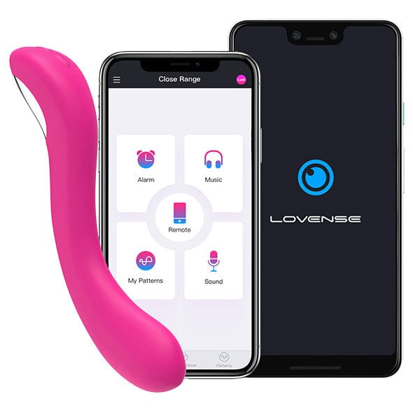 Lovense - Osci 2 Getar Titik G Kawalan Aplikasi (Merah Jambu)