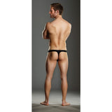 Male Power - Rip off Thong Underwear with Studs L/XL (Black)    Gay Pride Underwear