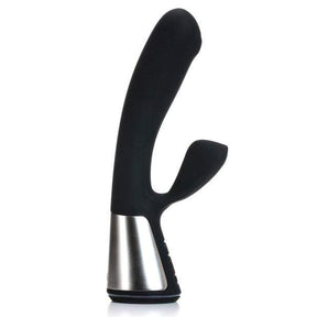 OhMiBod - Kiiroo Fuse App-Controlled Interactive Bluetooth Dual-Stim Rabbit Vibrator (Black) OMB1019 CherryAffairs