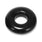 Oxballs - Atomic Jock Do-Nut-2 Cock Ring  Black 840215100252 Rubber Cock Ring (Non Vibration)