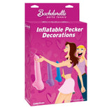 Pipedream - Bachelorette Party Favors Inflatable Pecker Decorations (Multi Colour) PD1614 CherryAffairs