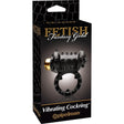 Pipedream - Fetish Fantasy Gold Vibrating Cock Ring (Black) PD1473 CherryAffairs