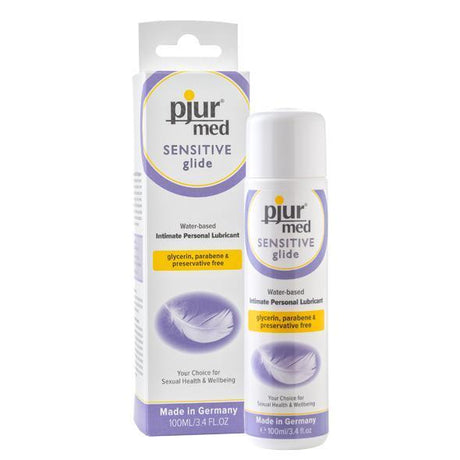 Pjur - Med Sensitive Glide Waterbased Personal Lubricant 100 ml PJ1048 CherryAffairs