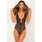 Rene Rofe - Down To Flaunt Bodysuit Costume S/M (Black) RR1103 CherryAffairs