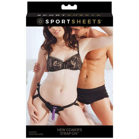 Sportsheets - New Comers Strap-on & Dildo Set - CherryAffairs.sg