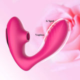 Tracy's Dog -  Clitoral Air Stimulator Vibrator (Pink) TRD1002 CherryAffairs